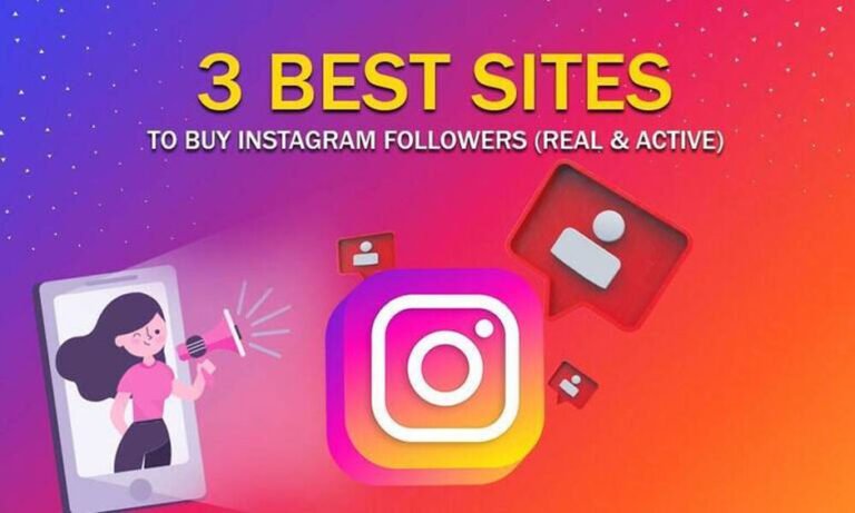 Top 3 sites for buying real instagram likes